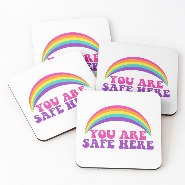 Item preview, You Are Safe Here, The Safe Space, LGBTQ Ally designed and sold by aronia.
