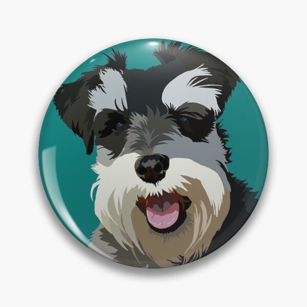 Item preview, Schnauzer dog art pets dogs cute sweet puppy designed and sold by Coolstuff4you71.