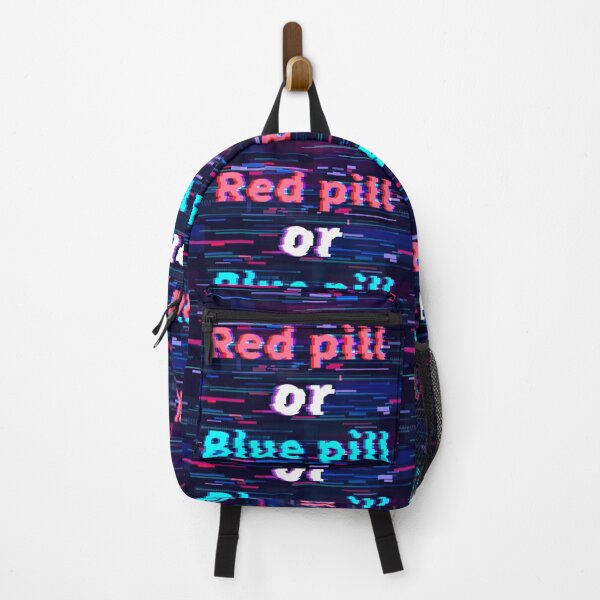 Item preview, Red pill or blue pill - living in a stimulation -matrix glitch designed and sold by Pasan-hpmm.