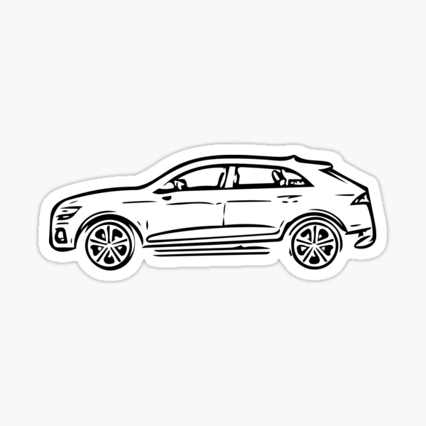 Audi Allroad with Flag Sticker for Sale by herewegrow