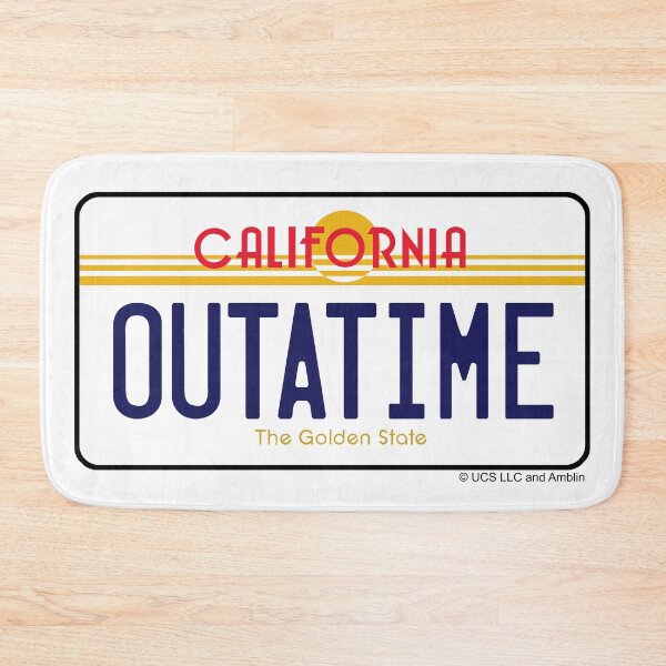 Item preview, Back to the Future OUTATIME License Plate designed and sold by mrspeedster.