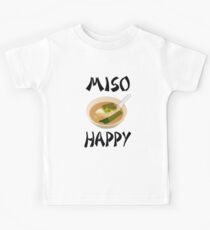 Camiseta para niños Miso Happy