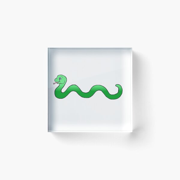 Item preview, Cute Baby Green Cartoon Snake  designed and sold by Deborah Camp.