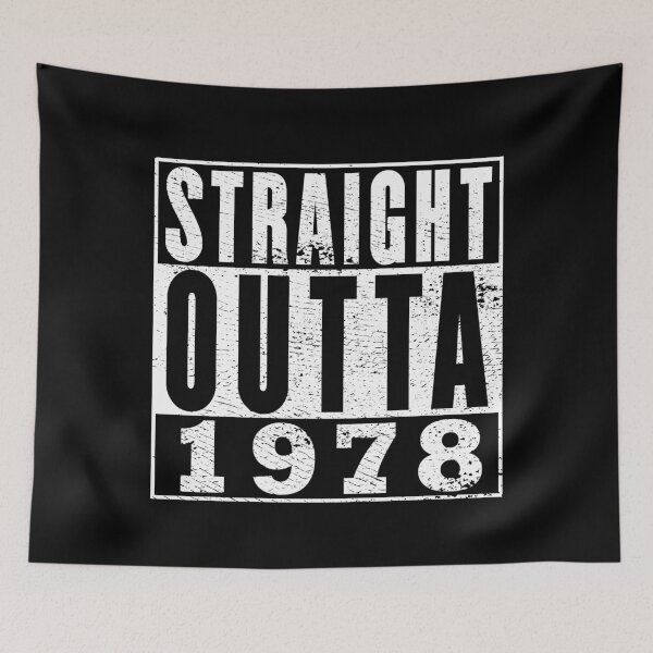 Item preview, Straight Outta 1978 Birthday designed and sold by RandomStuffShop.