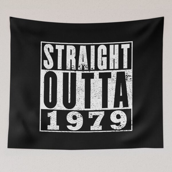 Item preview, Straight Outta 1979 Birthday designed and sold by RandomStuffShop.