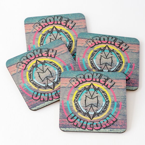 Item preview, Broken Unicorn Logo Double Mirror Image designed and sold by BrokenUnicorn.