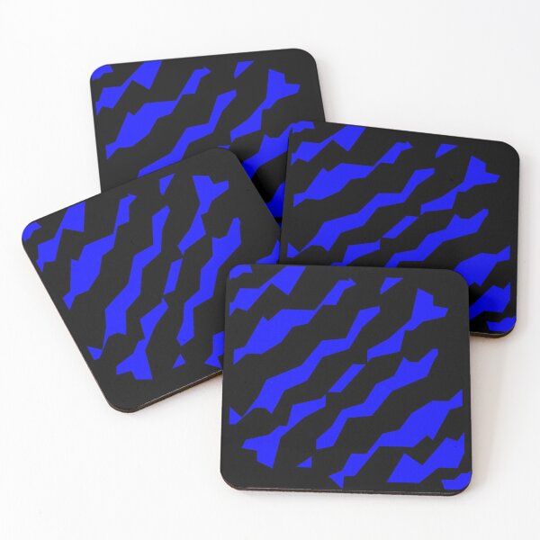 Item preview, Black & Blue Camouflage Pattern designed and sold by HommyOfficial.