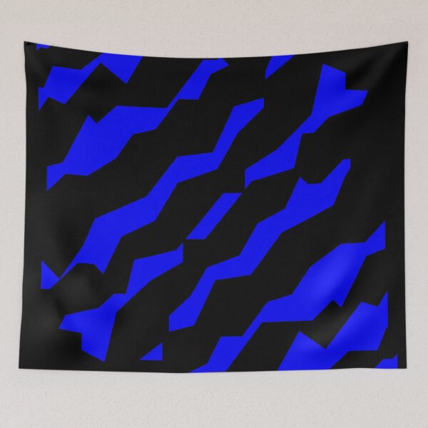 Item preview, Black & Blue Camouflage Pattern designed and sold by HommyOfficial.