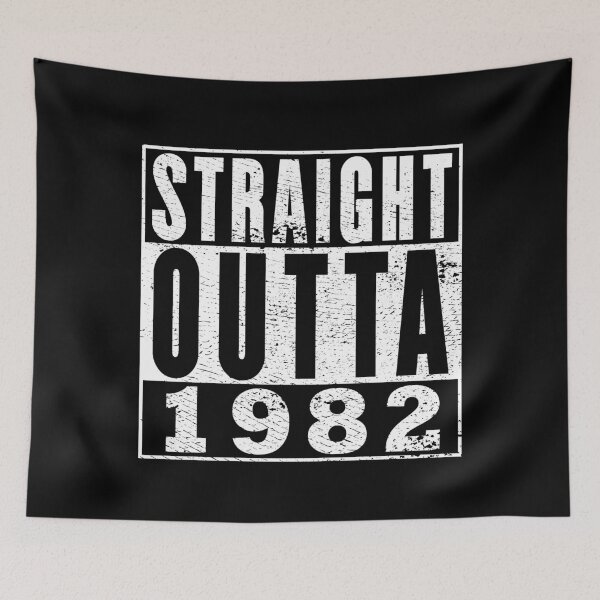 Item preview, Straight Outta 1982 Birthday designed and sold by RandomStuffShop.