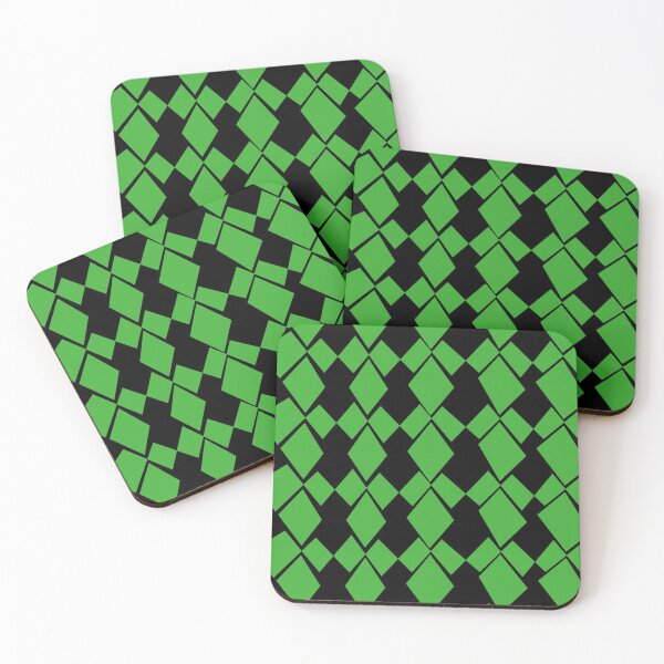 Item preview, Geometric Diamonds Design (Emerald and Black) designed and sold by KelseyLovelle.