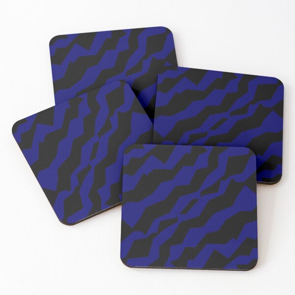 Item preview, Black & Deep Blue Camouflage Pattern designed and sold by HommyOfficial.