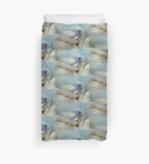 Little Blue Bird Duvet Cover