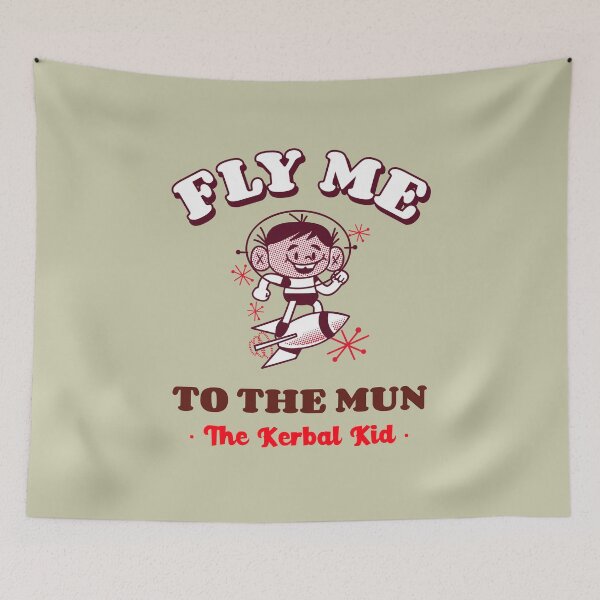Item preview, Fly Me To The Mun designed and sold by HappySchnapper.
