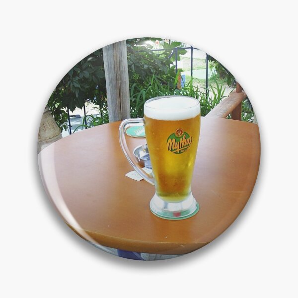 Item preview, Greek beer, poured and waiting. designed and sold by ronsaunders47.