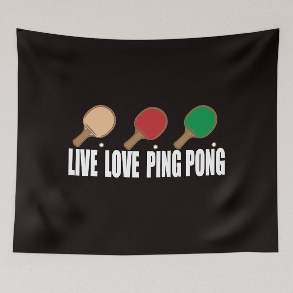 Item preview, Live Love Ping Pong designed and sold by JAZTshirt.