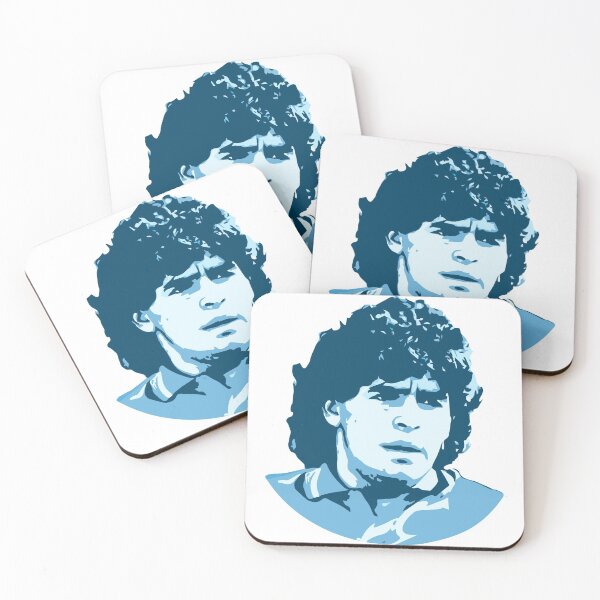 Item preview, Maradonna football god argentina colors designed and sold by luunaticos.