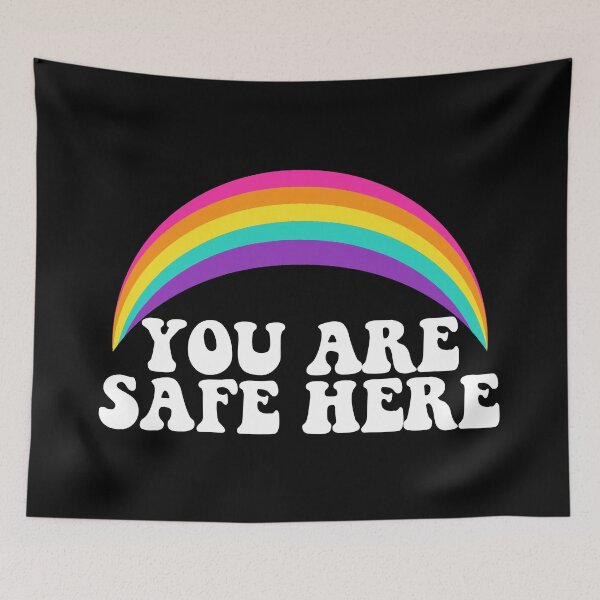 Item preview, You Are Safe Here, The Safe Space designed and sold by aronia.