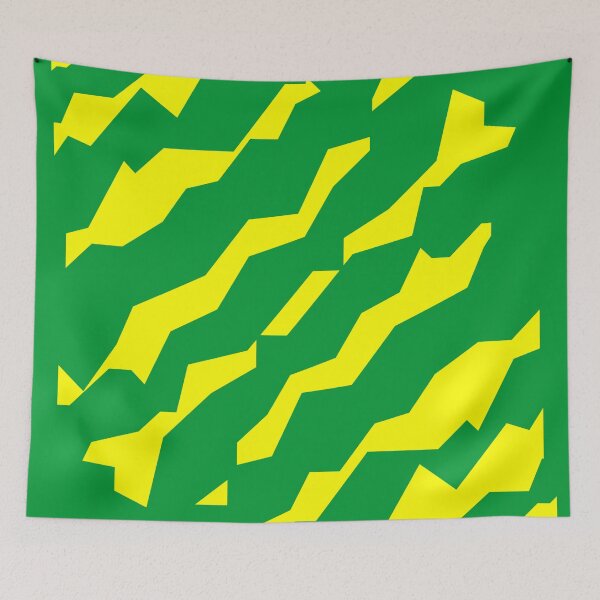 Item preview, Grass Green & Yellow Camouflage Pattern designed and sold by HommyOfficial.