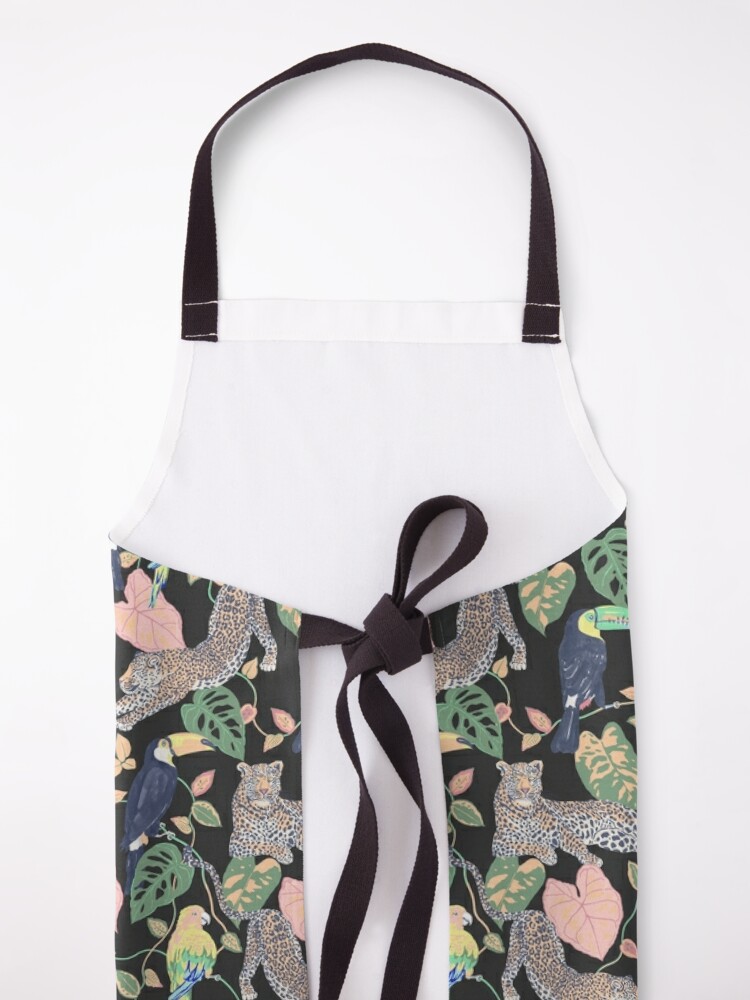 Apron, Sunset Jungle designed and sold by Vanusa Schorn