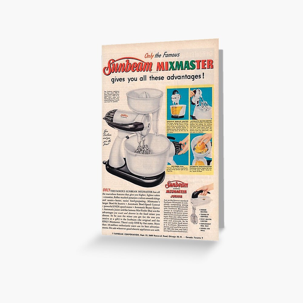 Affectioknit: Sunbeam Mixmaster Makeover