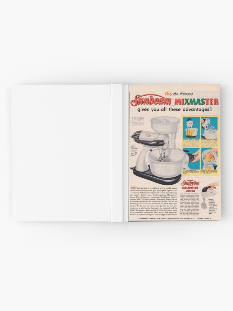 Sunbeam Mixmaster Junior Recipe Book by Sunbeam Corporation