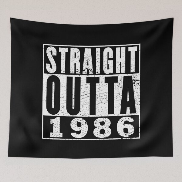 Item preview, Straight Outta 1986 Birthday designed and sold by RandomStuffShop.