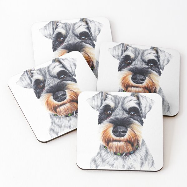 Item preview, Schnauzer dog art pets dogs cute sweet puppy designed and sold by Coolstuff4you71.