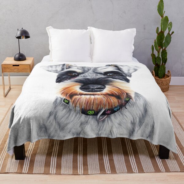 Item preview, Schnauzer dog art pets dogs cute sweet puppy designed and sold by Coolstuff4you71.