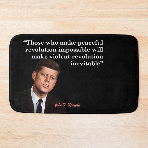 Item preview, John F. Kennedy Quote On Peaceful Revolution designed and sold by My Photo Shop.