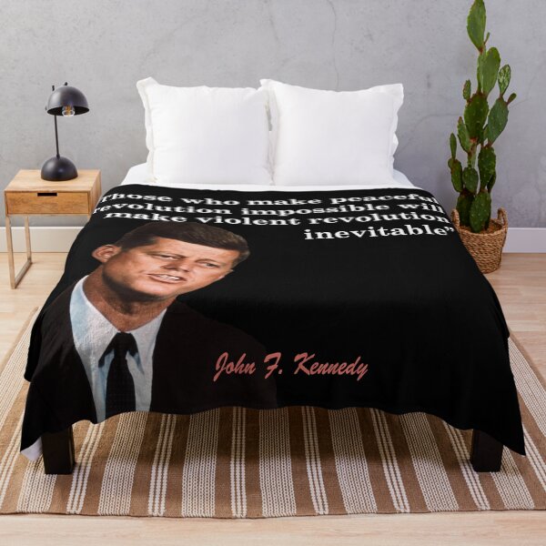 Item preview, John F. Kennedy Quote On Peaceful Revolution designed and sold by My Photo Shop.