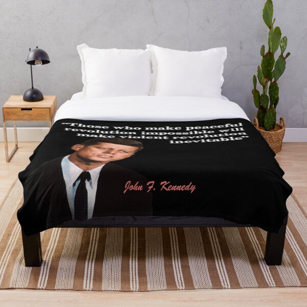 Item preview, John F. Kennedy Quote On Peaceful Revolution designed and sold by My Photo Shop.