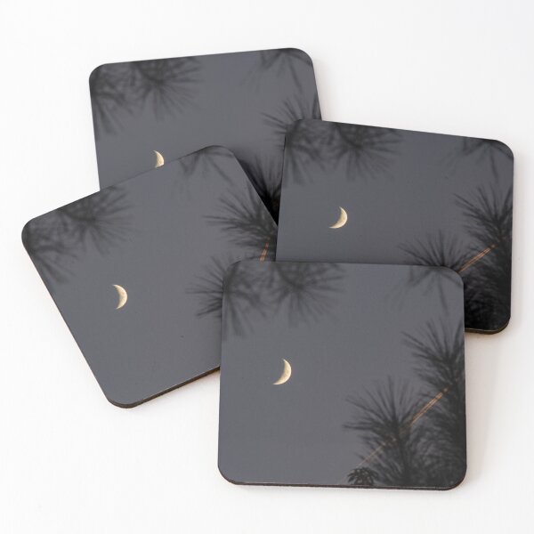 Item preview, Moon and Jet Trail in Trees designed and sold by Doug Greenwald.