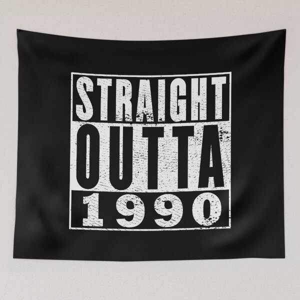 Item preview, Straight Outta 1990 Birthday designed and sold by RandomStuffShop.