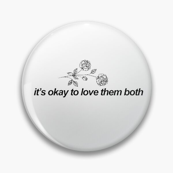Item preview, its okay to love them both  designed and sold by Christina Georgiou.