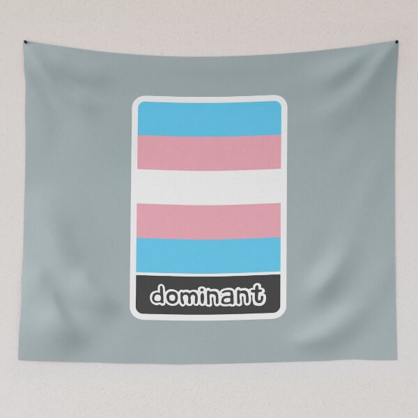 Item preview, Flag Tag (Transgender(Dominant)) designed and sold by MyRedBottom.