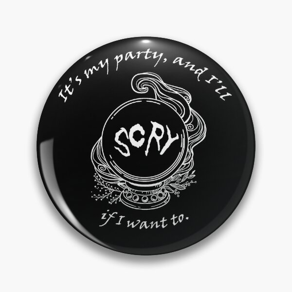 Item preview, Scry if I Want To (White Graphic) designed and sold by Art by Papikins.