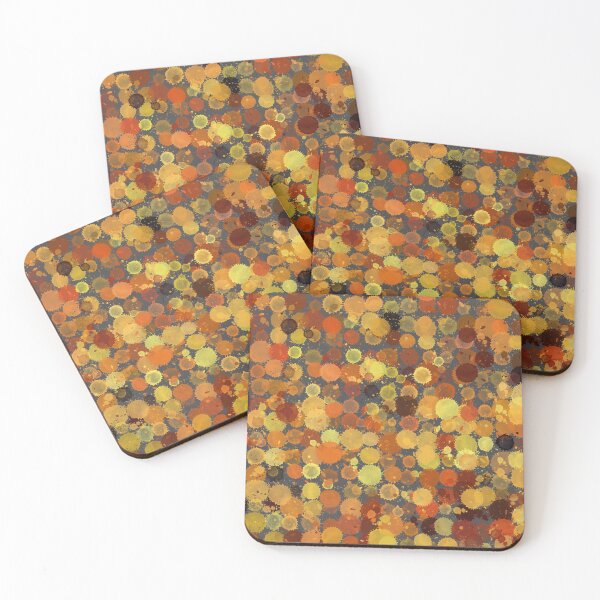 Item preview, Orange Colour Scheme - Splatter drops - Drop splash dripping paint designed and sold by Fruitsome.