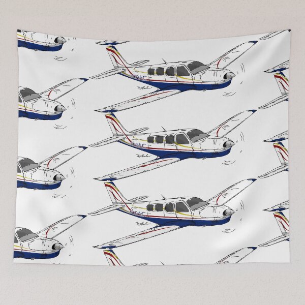 Item preview, Beechcraft Bonanza N767CM designed and sold by Michael Garber.