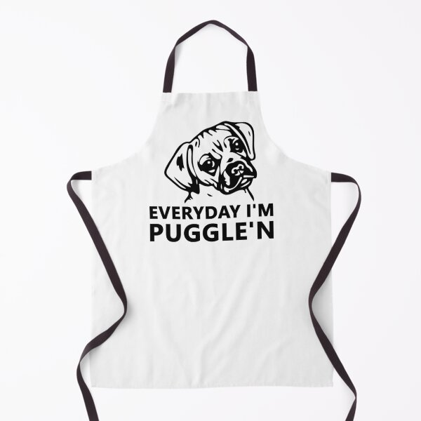 Item preview, Everyday I'm Puggle'n Funny and Cute Pug Pet Puggle Dog designed and sold by AJAD212.