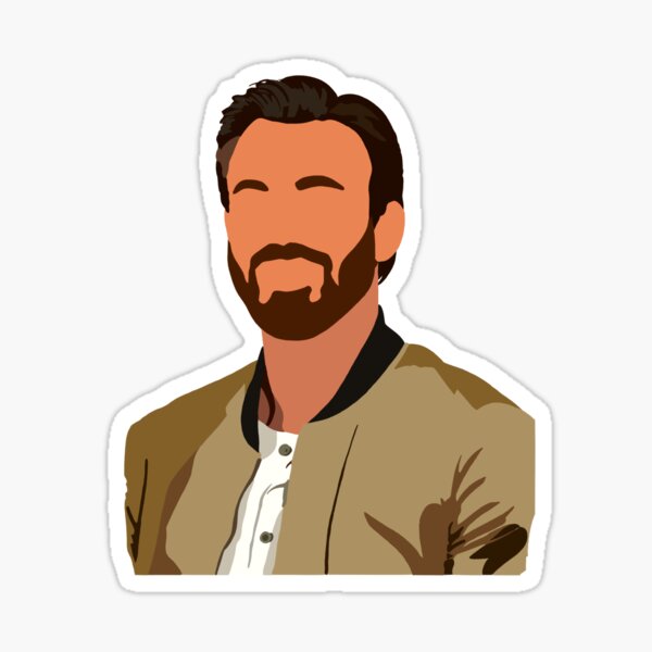 Chris Evans Sticker