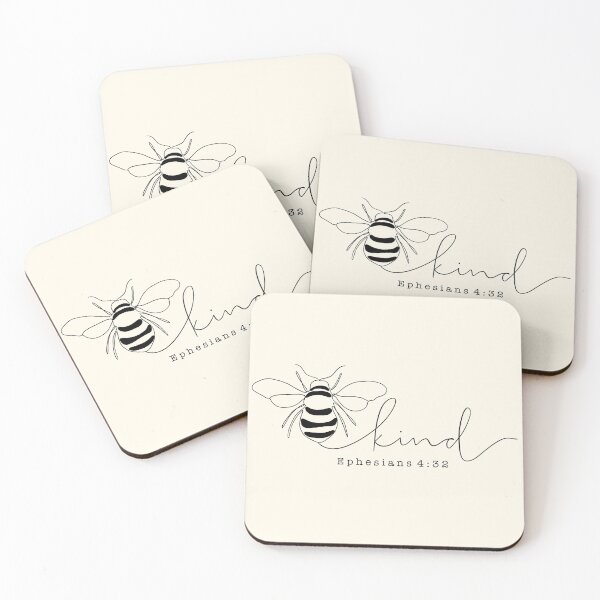 Item preview, Bee Kind - black design for stickers, clothing, masks, etc. designed and sold by Kendyl Stewart.