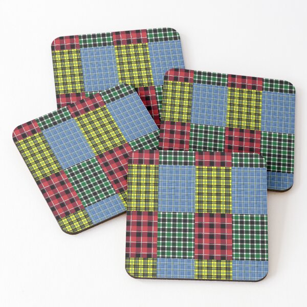 Artikelvorschau, 65 MCMLXV Punk Tartan Plaid Mix Muster entworfen und verkauft von 65 MCMLXV.