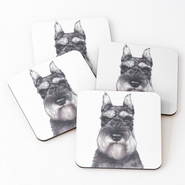 Item preview, Schnauzer dog art pets dogs cute sweet puppy designed and sold by Coolstuff4you71.