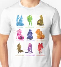 Jeder ist eine Prinzessin Slim Fit T-Shirt
