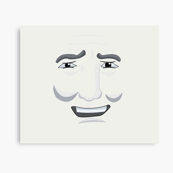 Print on canvas Troll Face Ugly Fun Meme (50 cm x 40 cm)