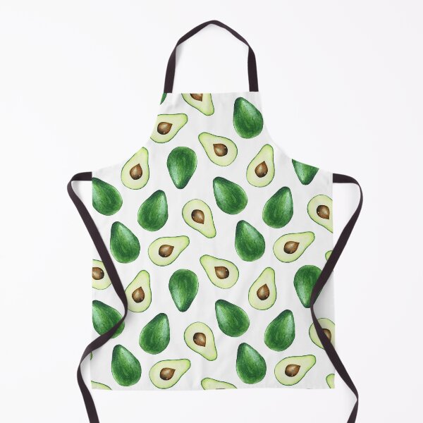 Item preview, Avocado pattern white designed and sold by Lyubava.