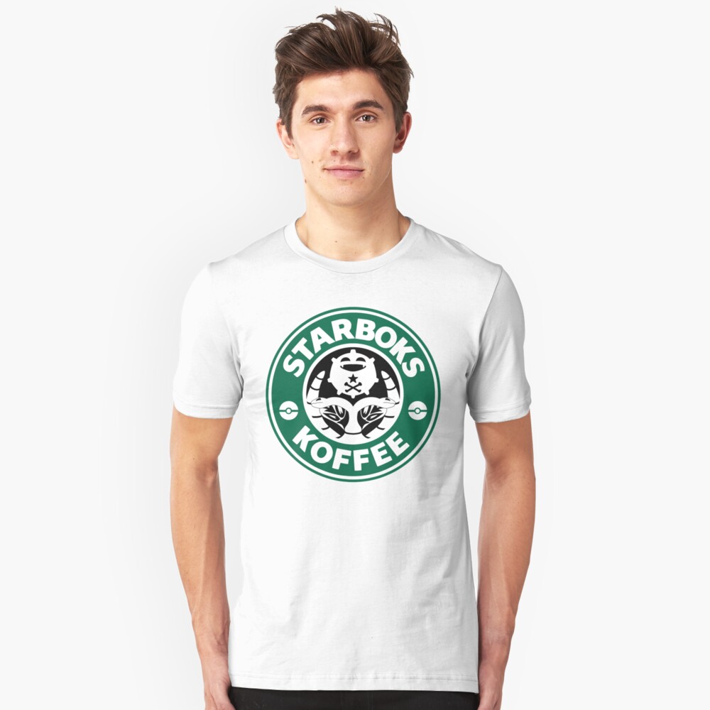 Starboks Koffee Slim Fit T-Shirt