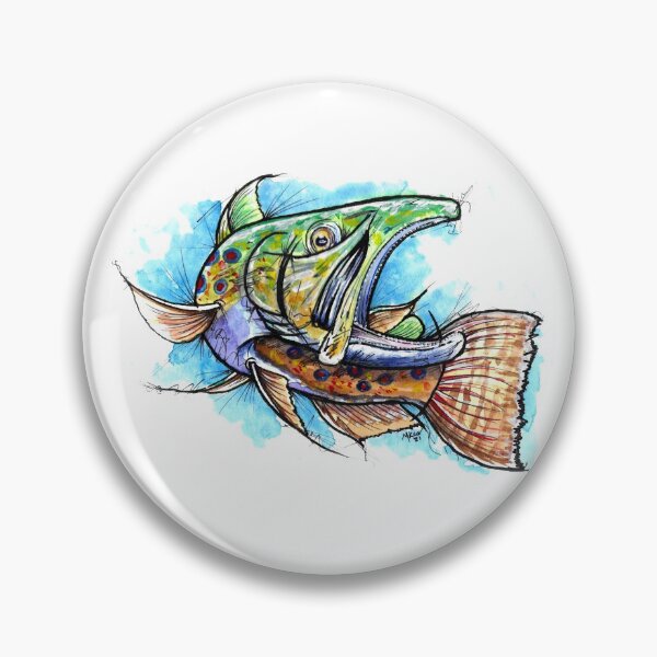 Item preview, Trout Watercolor designed and sold by SpacoMakaco.