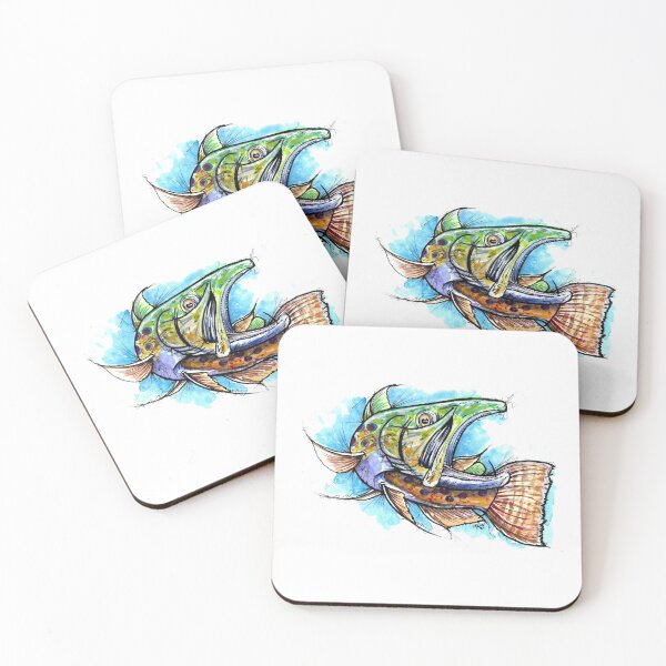 Item preview, Trout Watercolor designed and sold by SpacoMakaco.