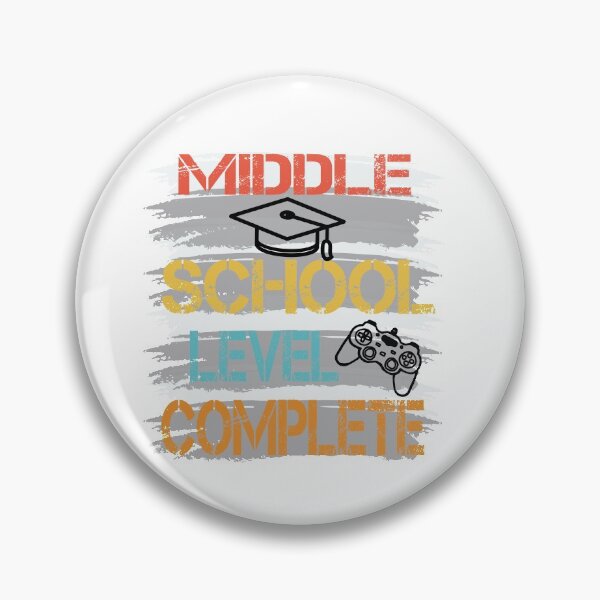 Item preview, Middle School Level Complete -Graduation Gift, cute gift designed and sold by A-perfectdesign.